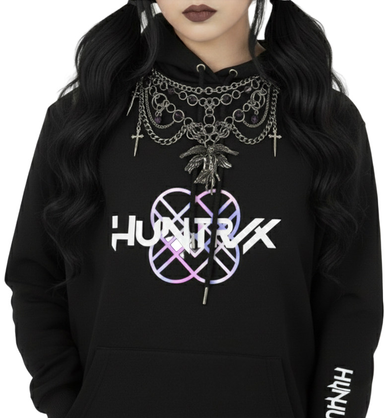 Dark Angel Crystal Necklace