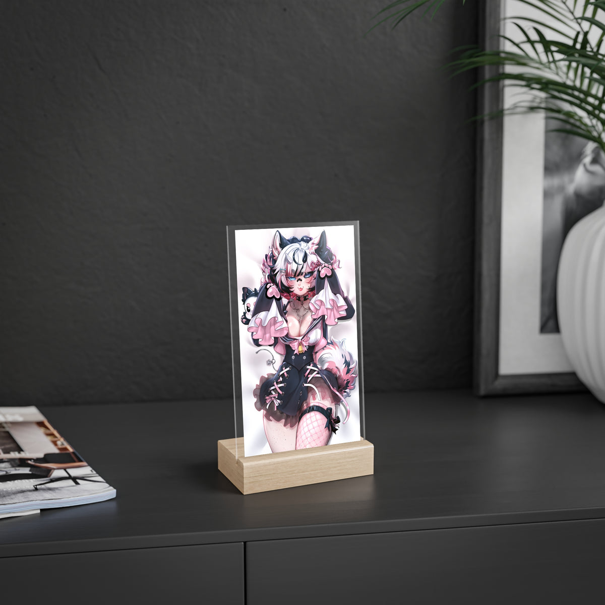 Laydown Dot Wooden Stand
