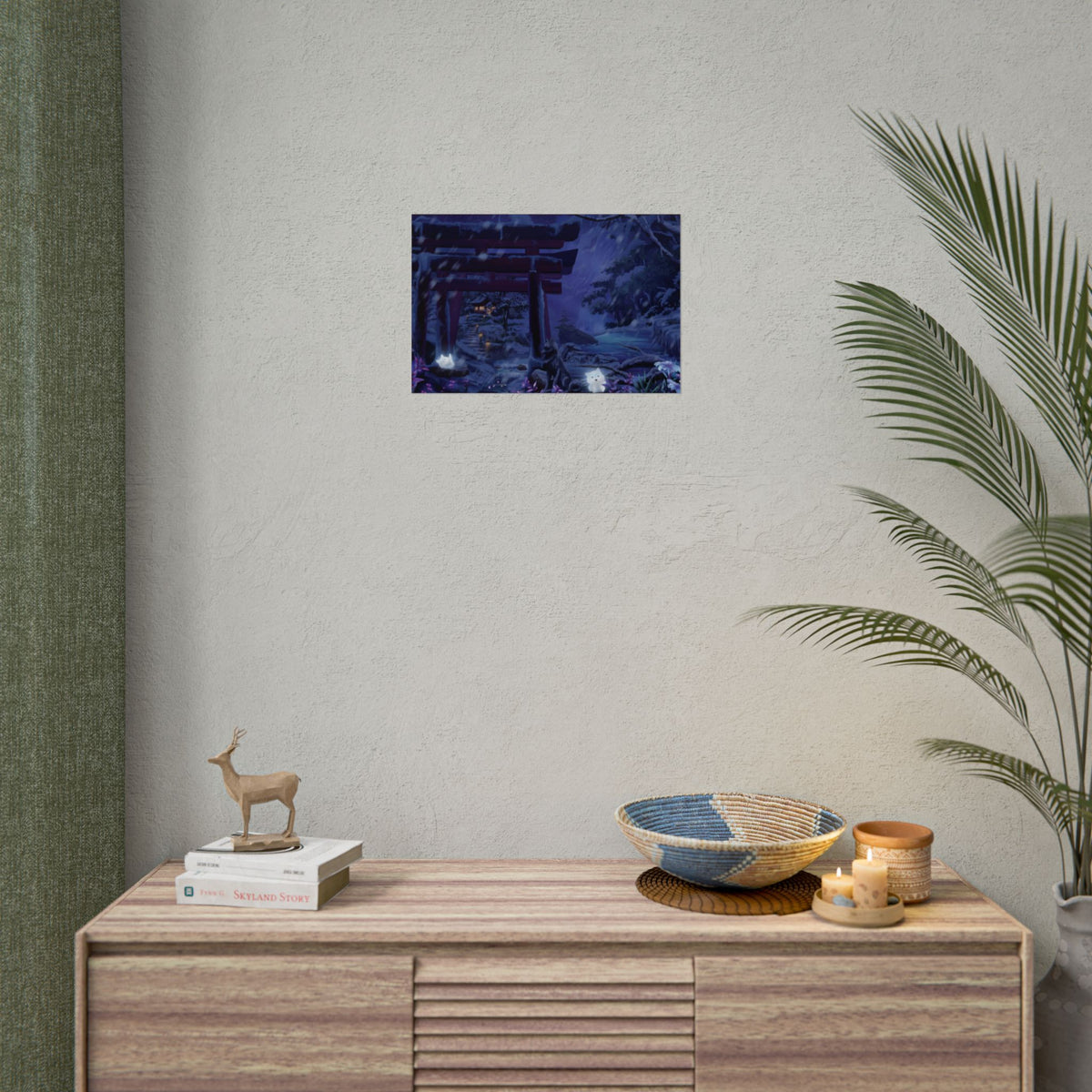 'Night Time Snow Day' Posters