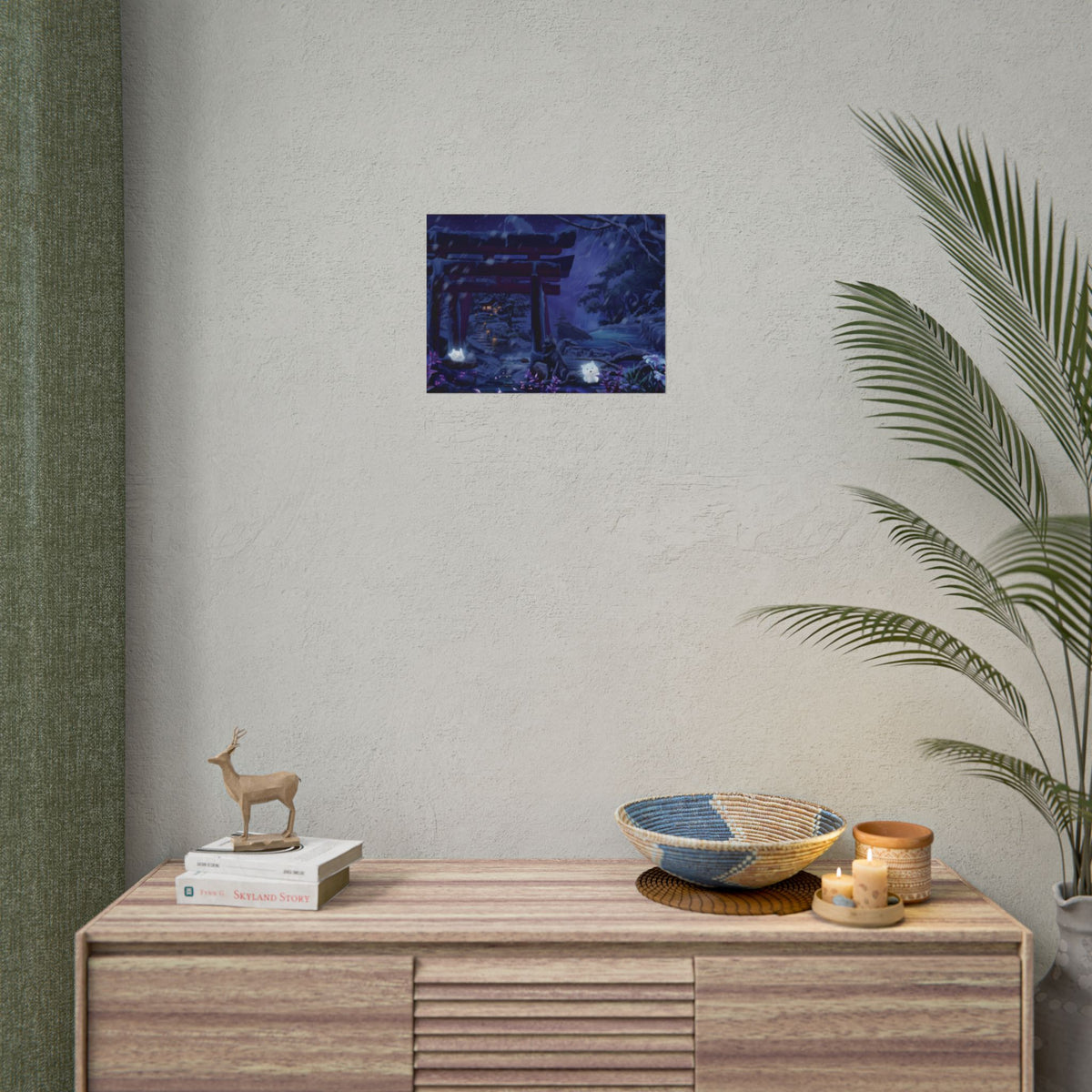 'Night Time Snow Day' Posters