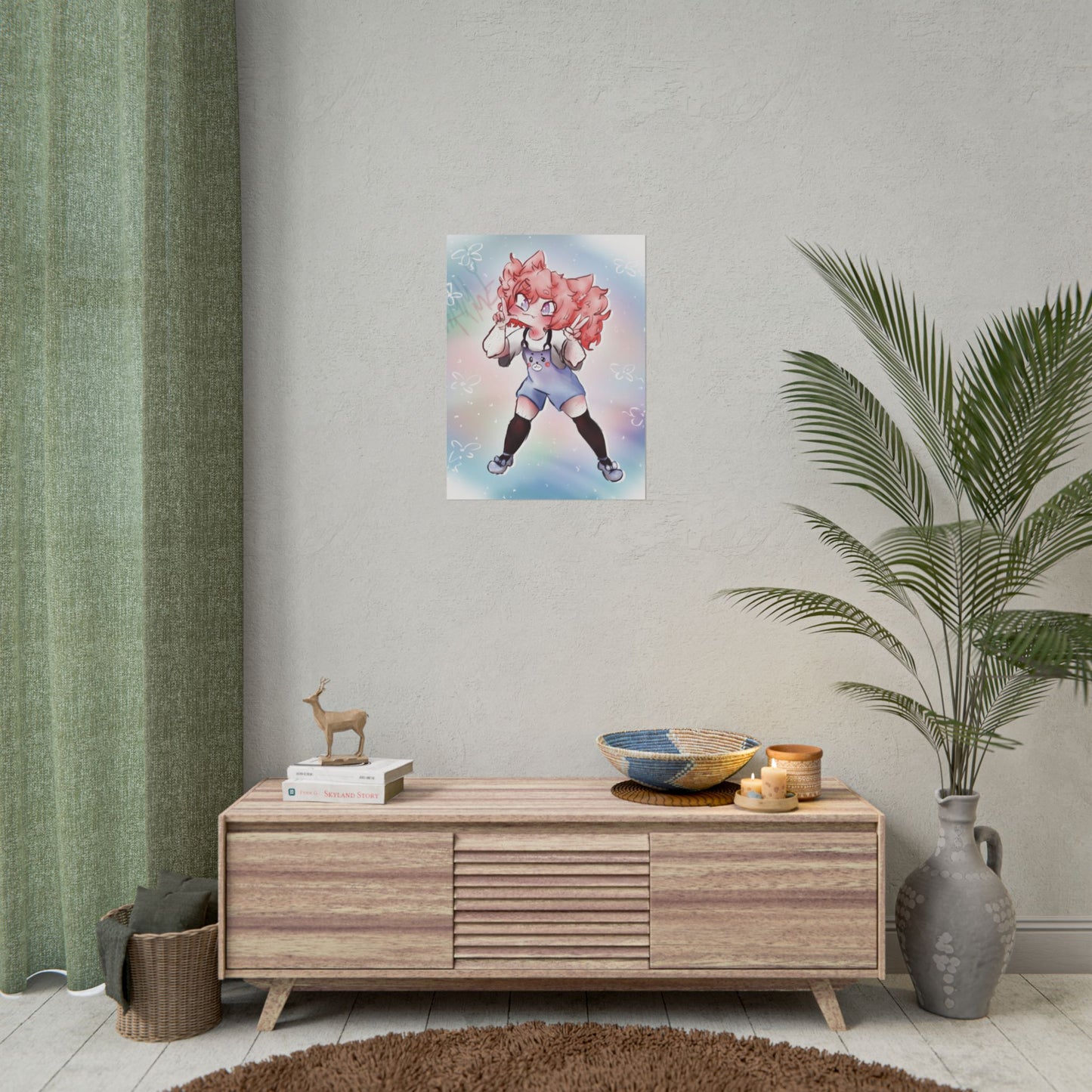 Playful Puu Poster