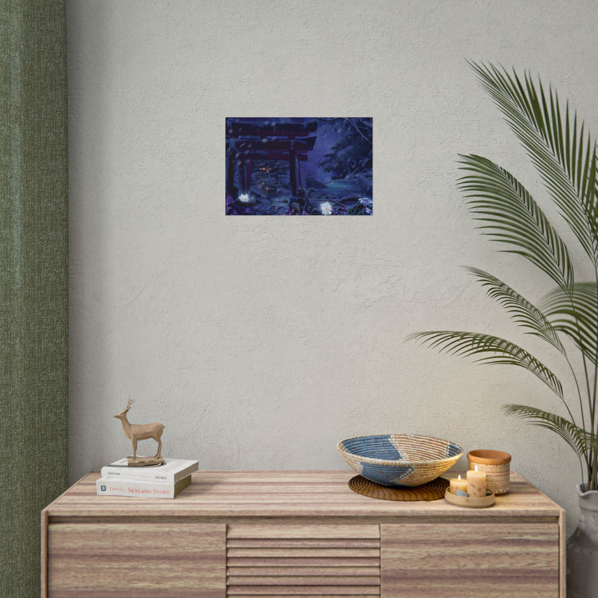 'Night Time Snow Day' Posters
