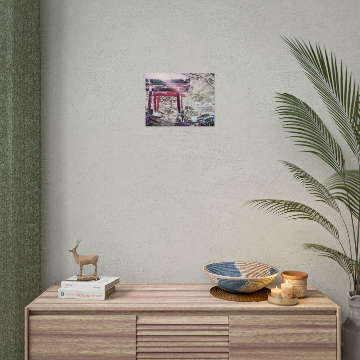 'Ghibli Snow Day' Posters