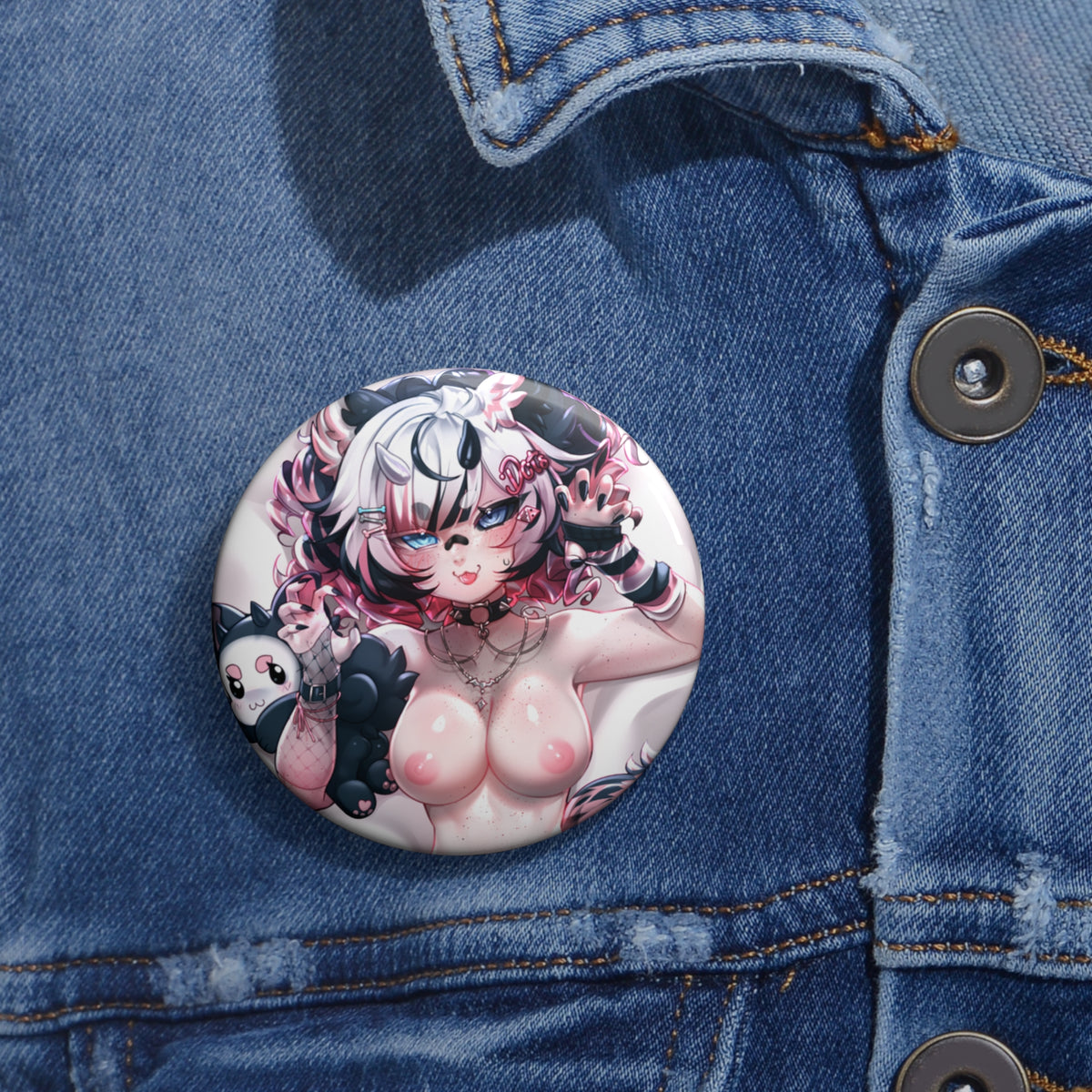 18+ Cutesy Dot Pin