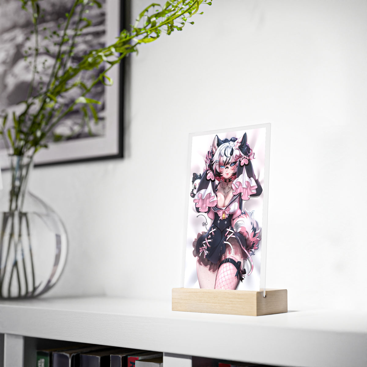 Laydown Dot Wooden Stand