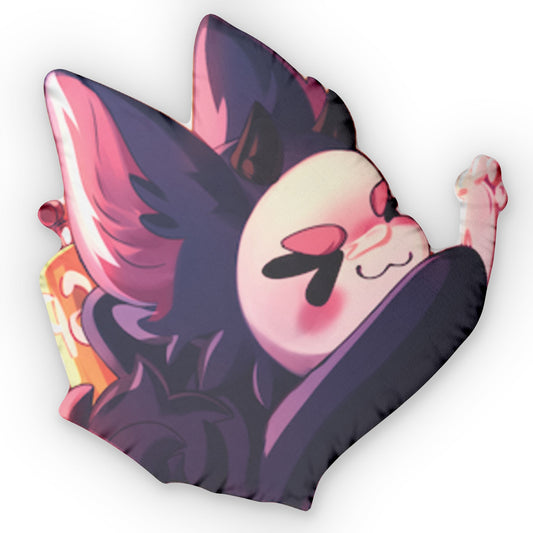 'Lotion Shib' Pillow