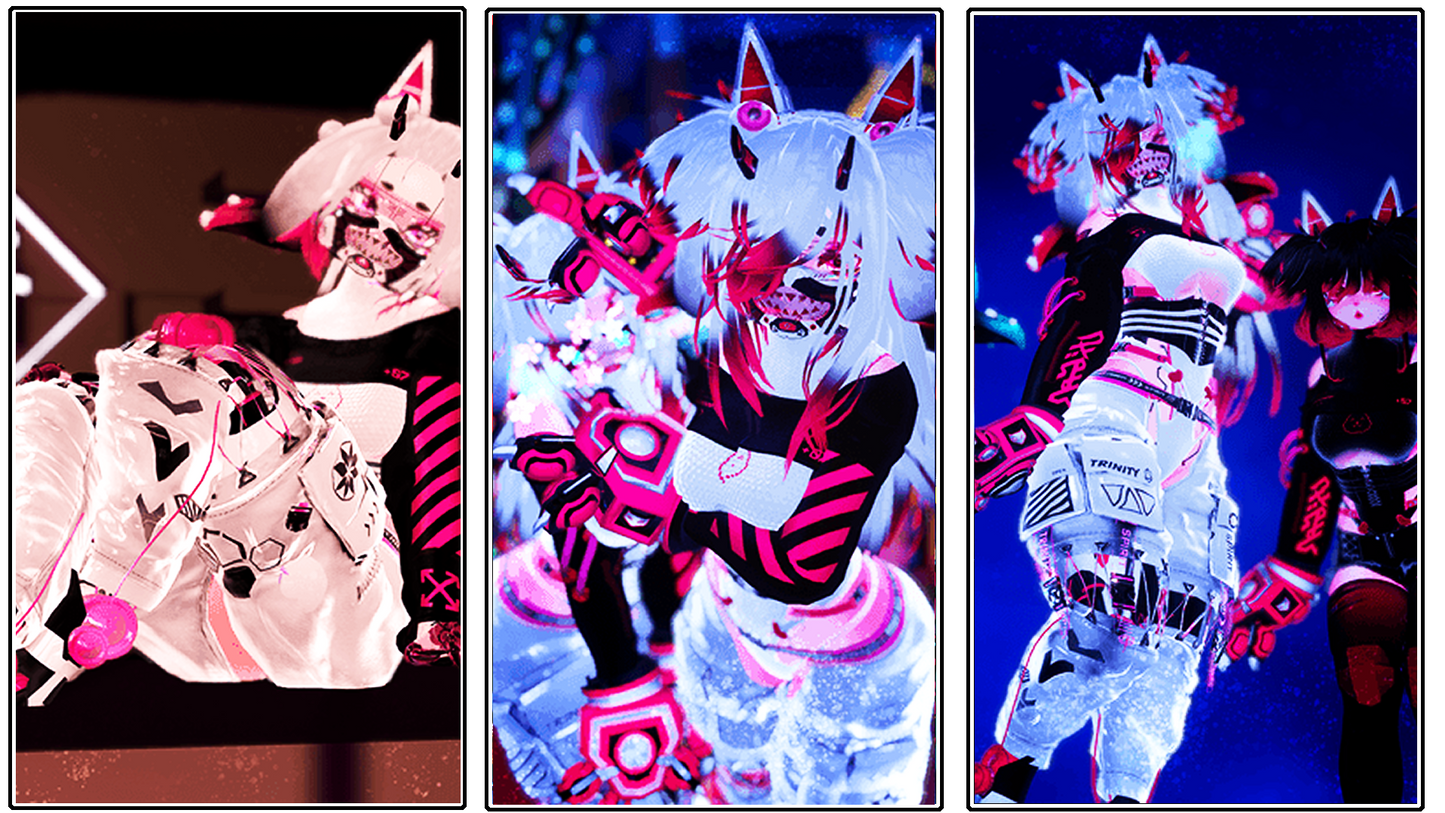 ╭┈ヾCyber Blankie, The Cyborg Bunny 🎧 🐇