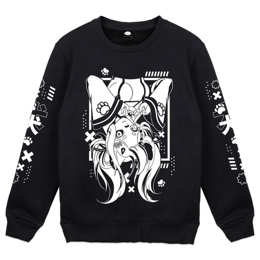 Dots Demon Shiba Crewneck