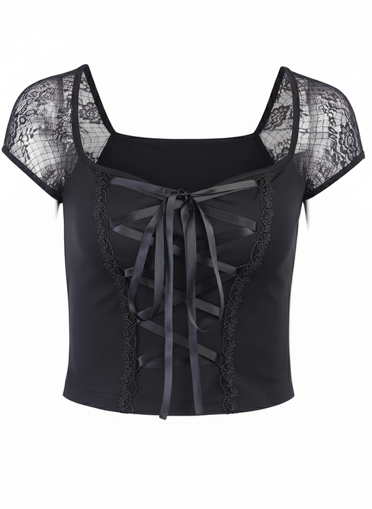 Shadowlace Bandage Top