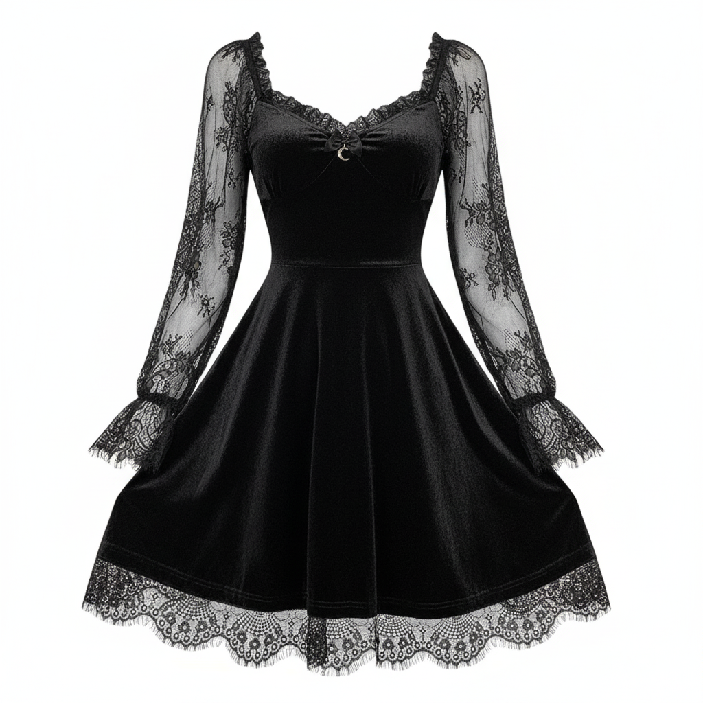 Gothic Date Night Dress