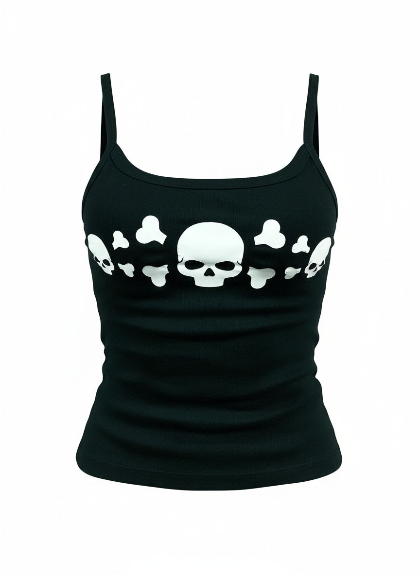 Vintage Skull Tank Top