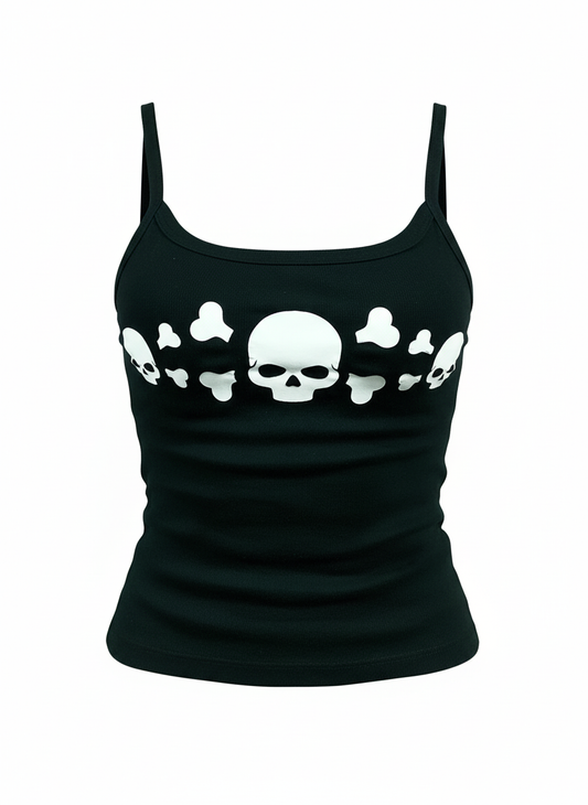 Vintage Skull Tank Top