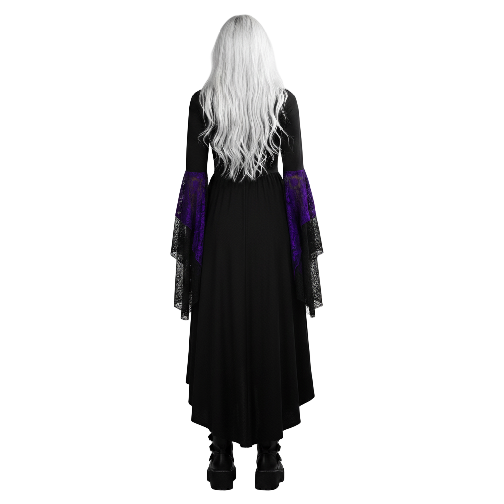 Wraithveil Slim Gothic Dress