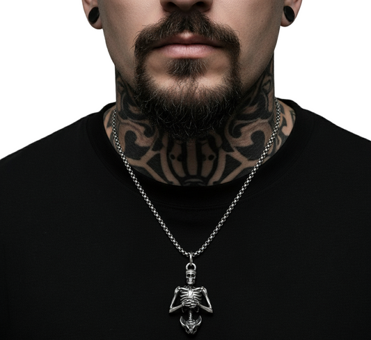 Mr. Skeleton's Hand Necklace