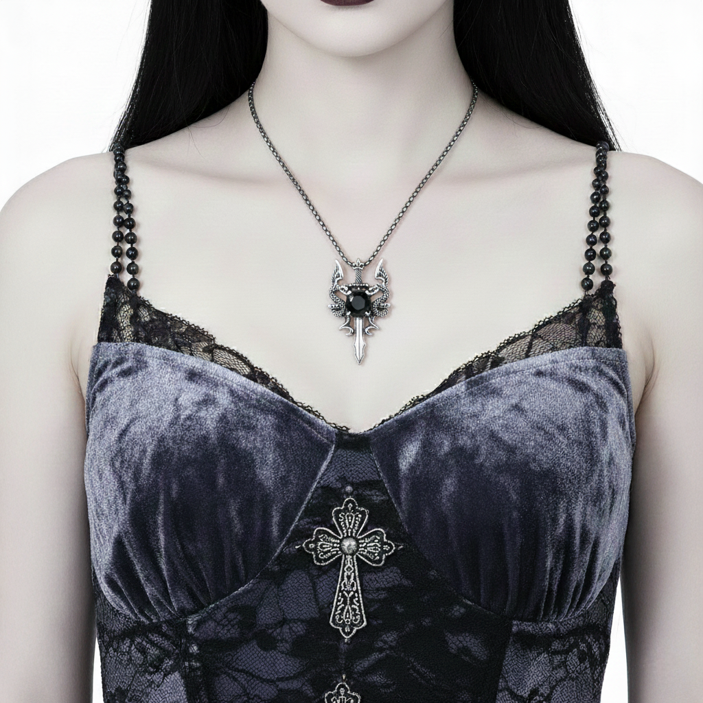 Darkspire Dragon Pendant