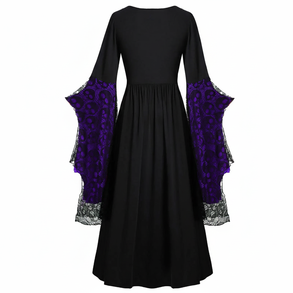 Wraithveil Slim Gothic Dress