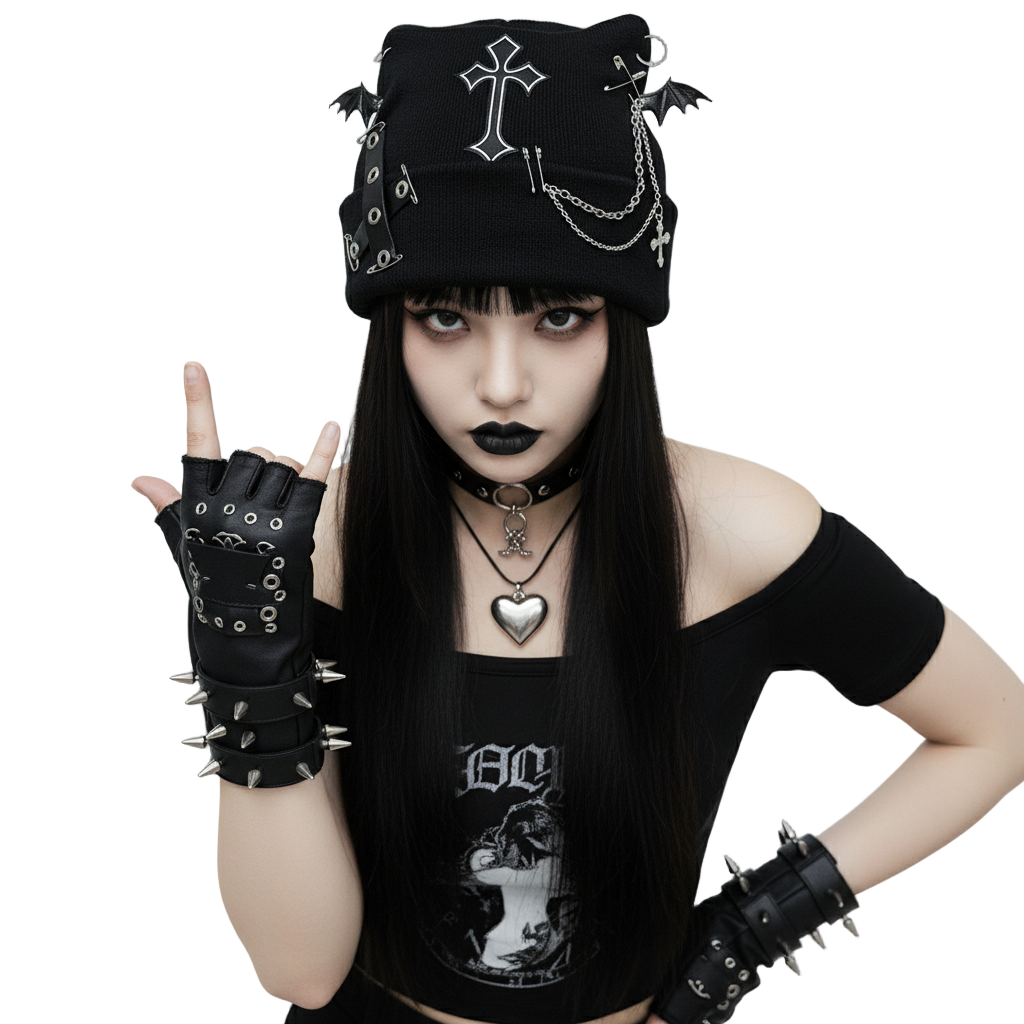 Batcat Chain Hat