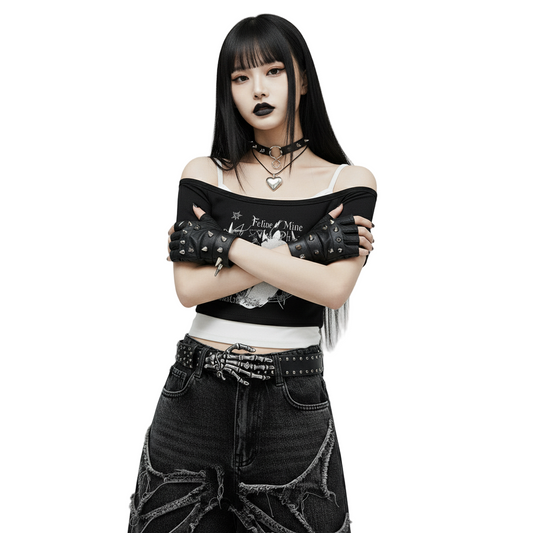 Gothic Hand Buckle Belt