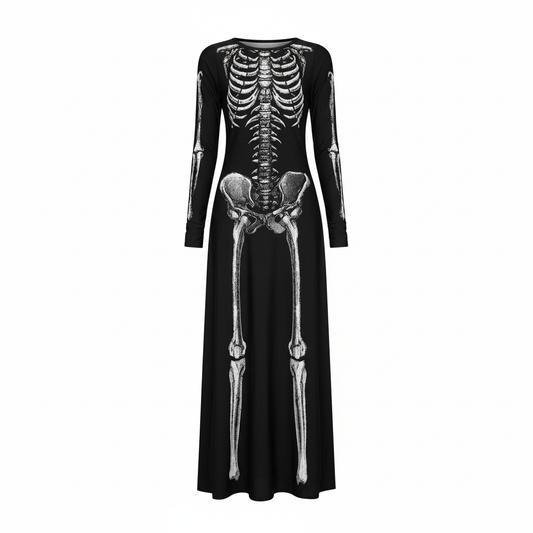 Miss Skeleton's Long Dress