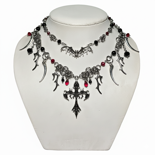 Blood Bat Necklace