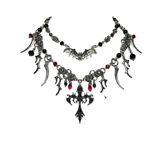 Blood Bat Necklace
