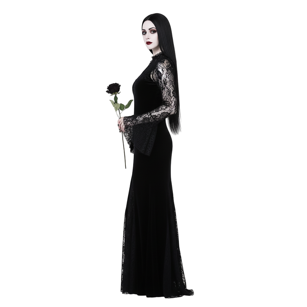 Moonlit Palace Goth Dress