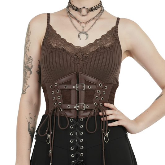 Book Keeper's Crop Top