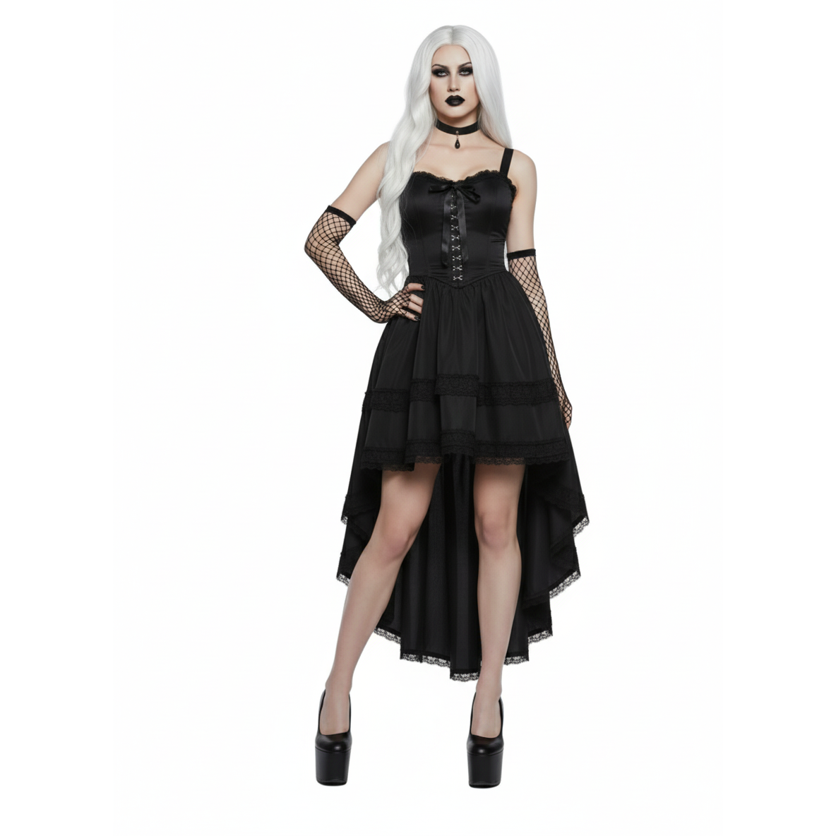Moonlit Melody Gothic Dress