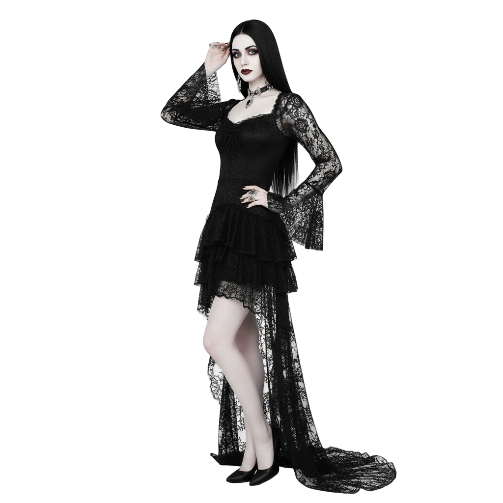 Night Whisper Gothic Dress