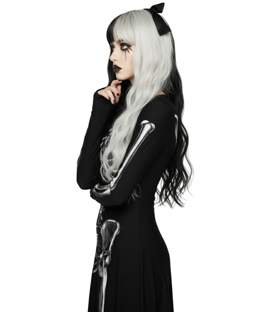 Miss Skeleton's Long Dress