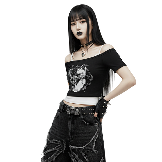 Gothic Skull Buckle Belt