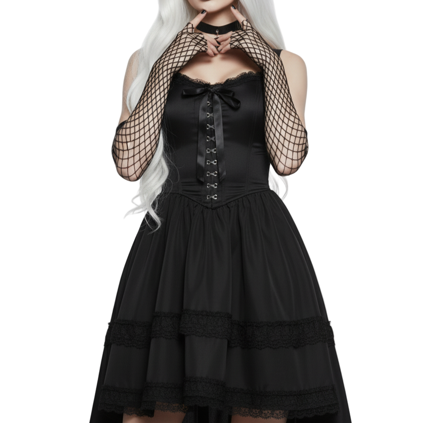 Moonlit Melody Gothic Dress