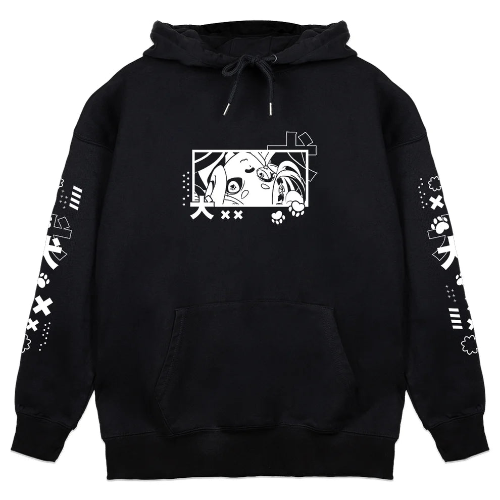 Dots Demon Shiba Hoodie