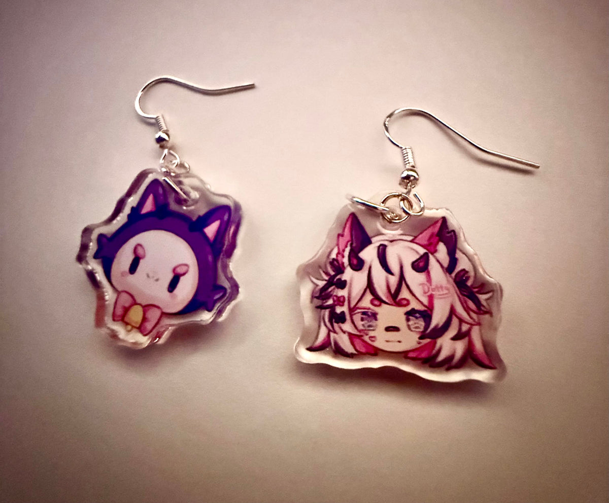 Shib and Dotty Earrings 【Limited Edition】