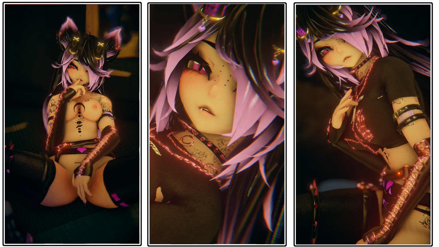 ╭┈ヾNaughty, The Discord Kitten 🥵 🐾