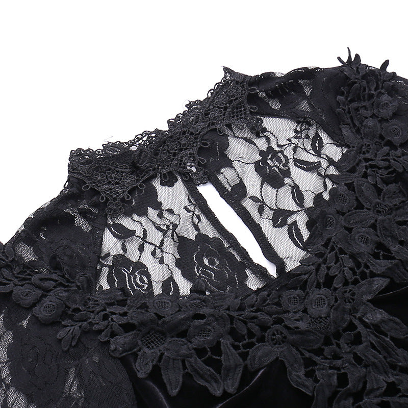 Moonlit Palace Goth Dress