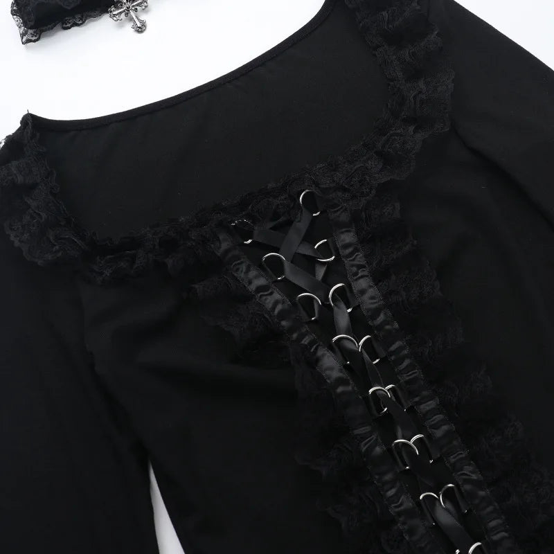 Phantom Charm Lace Top