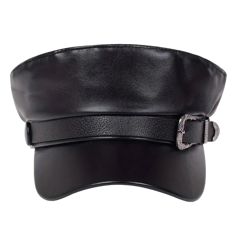 Black Sailor-Style Beret