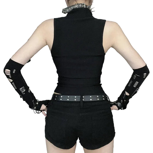Dark Goth Corn Bandage Vest