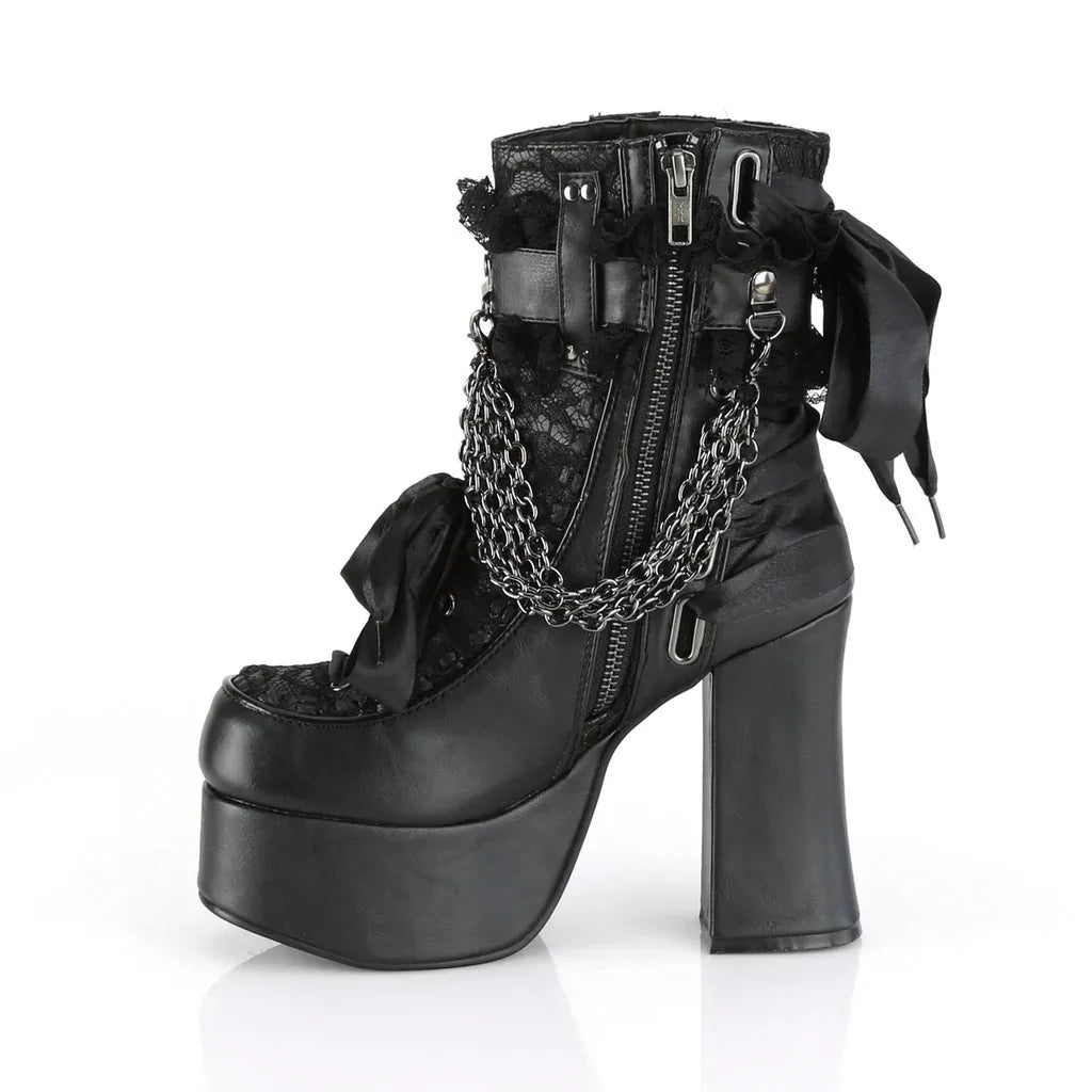 Goth Mama's Ribbon Boots