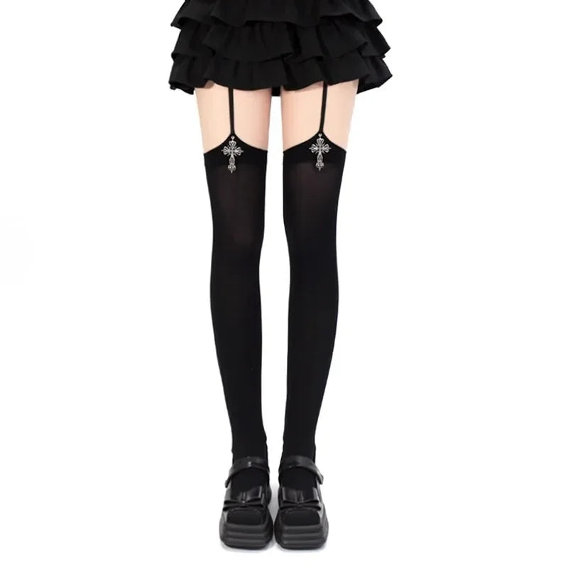 Hexed Relic Over-Knee Socks