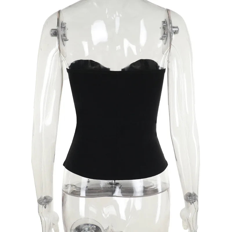 Dark Grunge Leather Corset