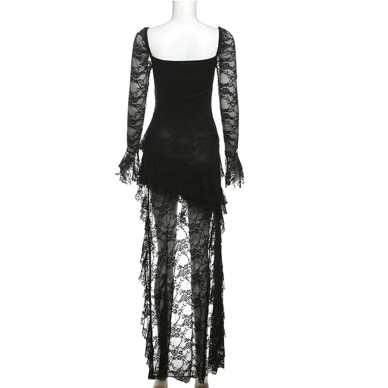 Twilight Whisper Gothic Dress