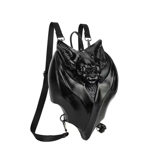 Gothic Bat-Shaped Backpack