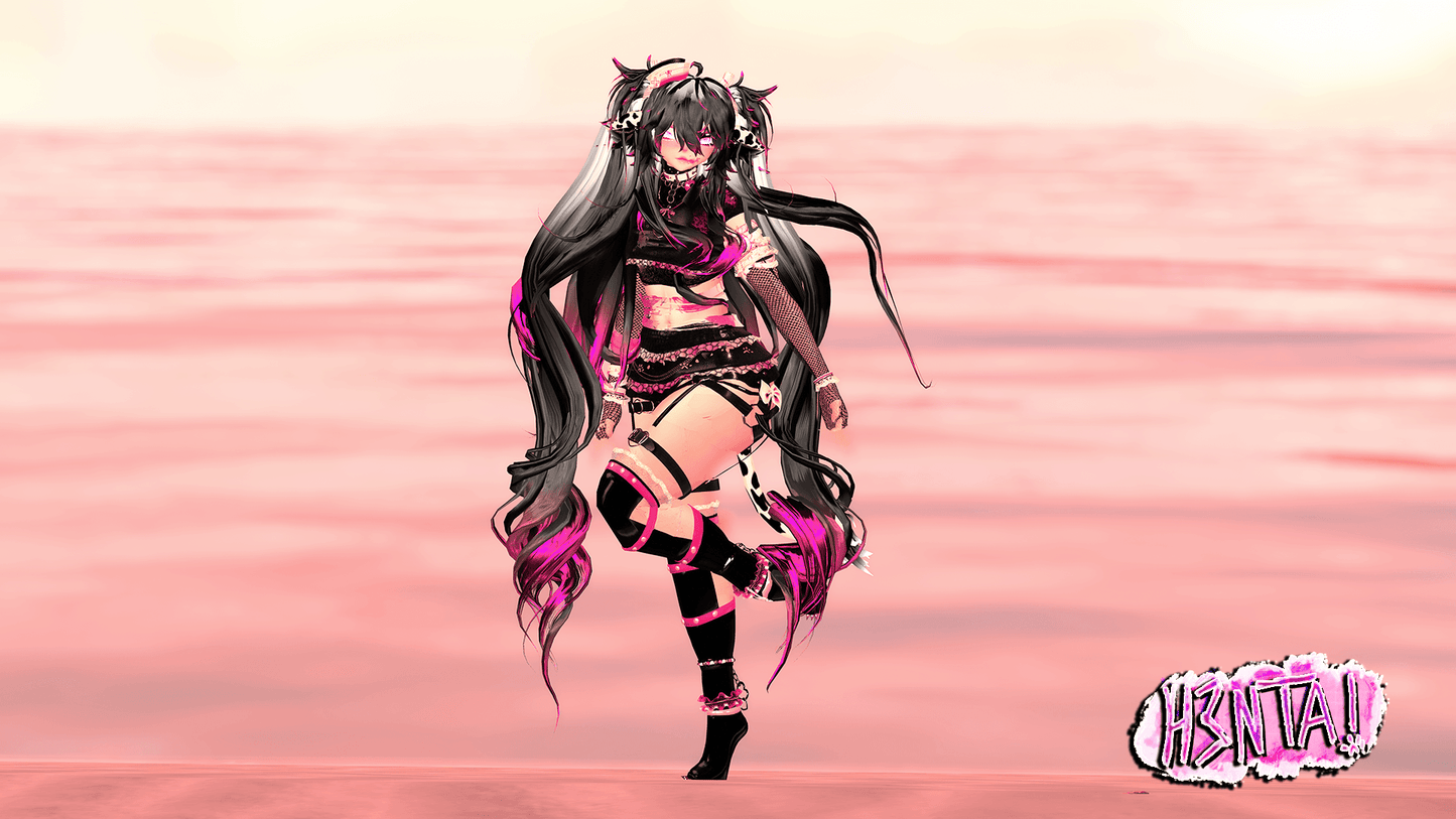 ╭┈ヾH3NTA! 3.0🐄 | GOGOLOCO | VRCFURY | SPS + TPS | PHYSBONES | Personal License Only | PC + QUEST - DippinDotty