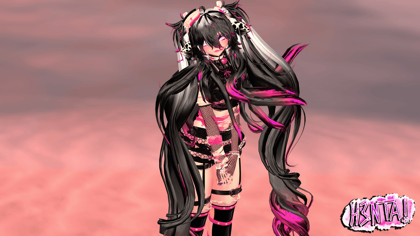 ╭┈ヾH3NTA! 3.0🐄 | GOGOLOCO | VRCFURY | SPS + TPS | PHYSBONES | Personal License Only | PC + QUEST - DippinDotty