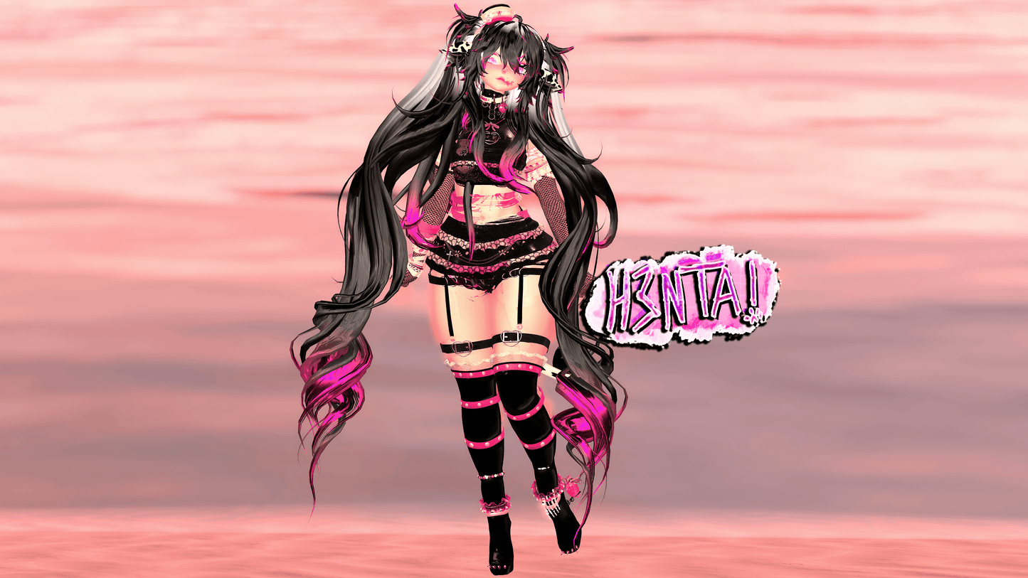 ╭┈ヾH3NTA! 3.0🐄 | GOGOLOCO | VRCFURY | SPS + TPS | PHYSBONES | Personal License Only | PC + QUEST - DippinDotty