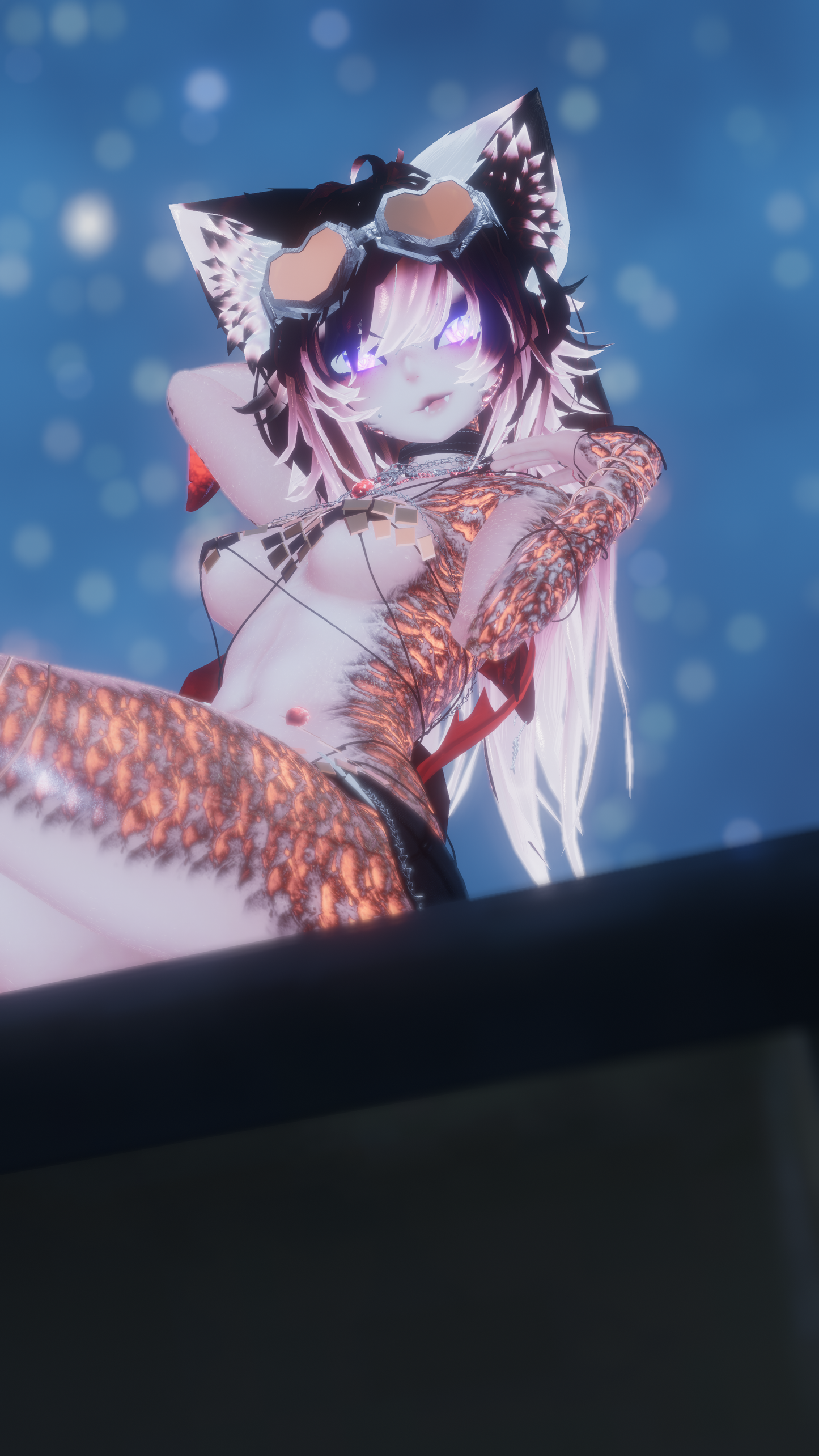 ╭┈ヾNama 2.0, The Casual Axolotl-Catfish 🐟
