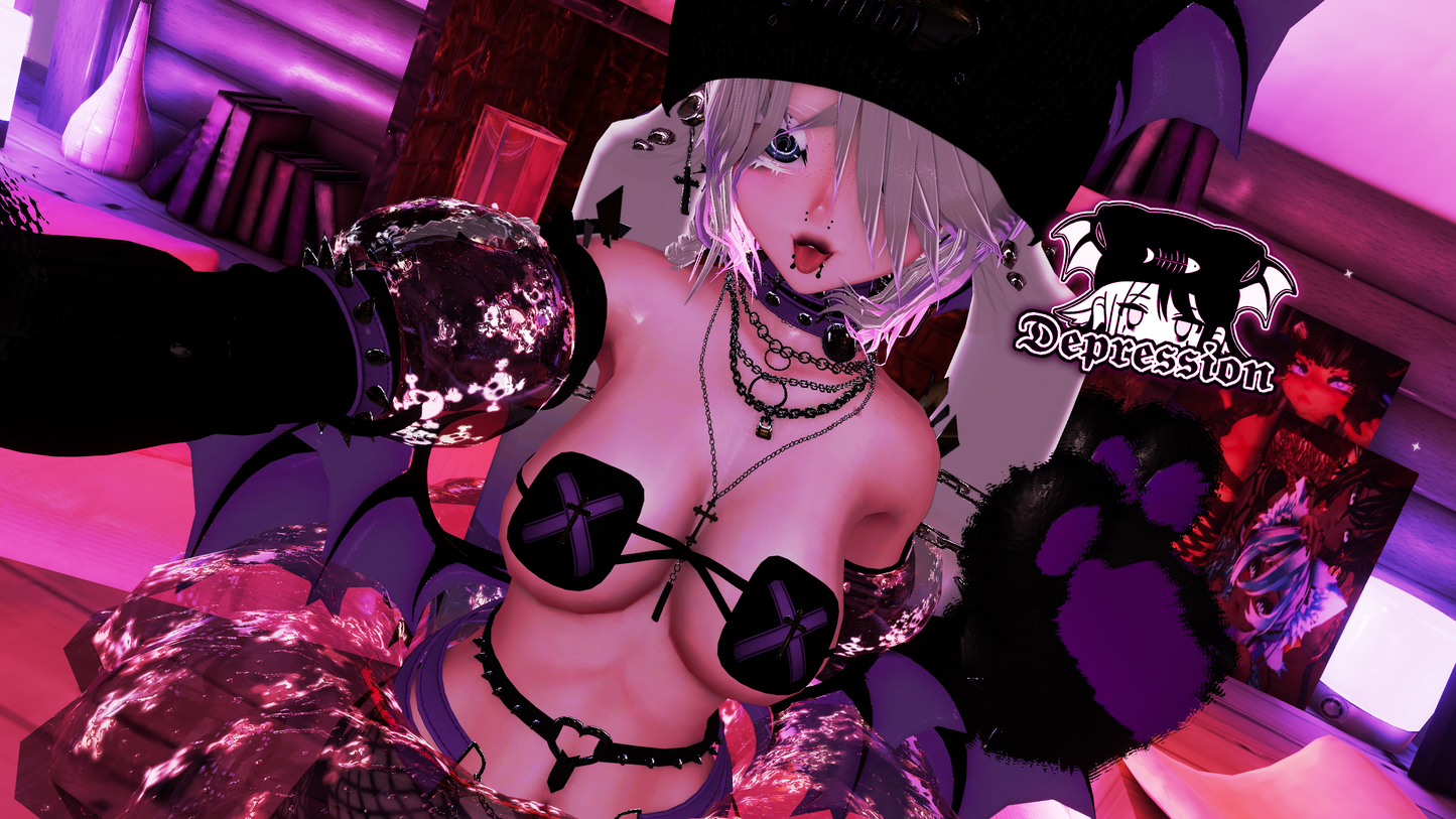 ╭┈ヾDepression 🦇