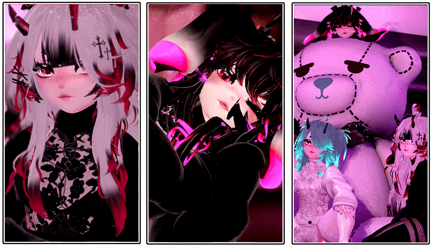 ╭┈ヾBlakie, The Femboy Bunny 🐇🌸